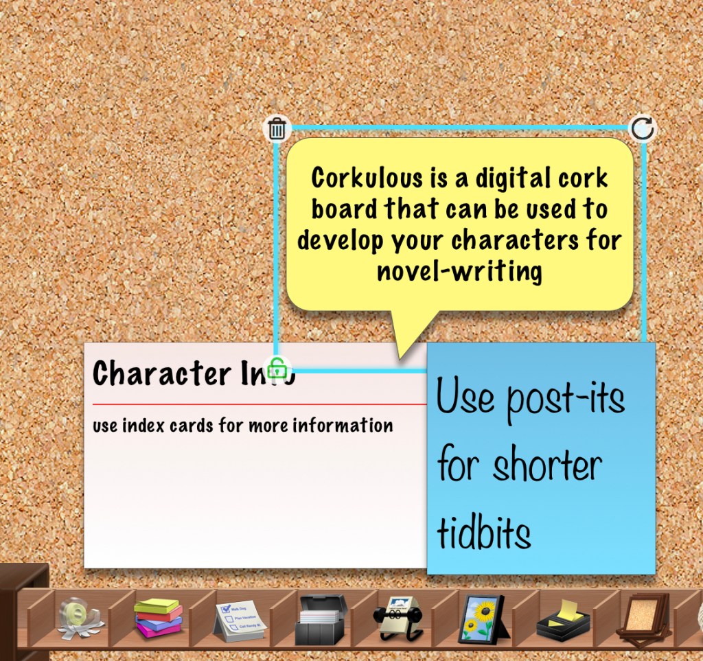 Creating character charts on&nbsp;Corkulous